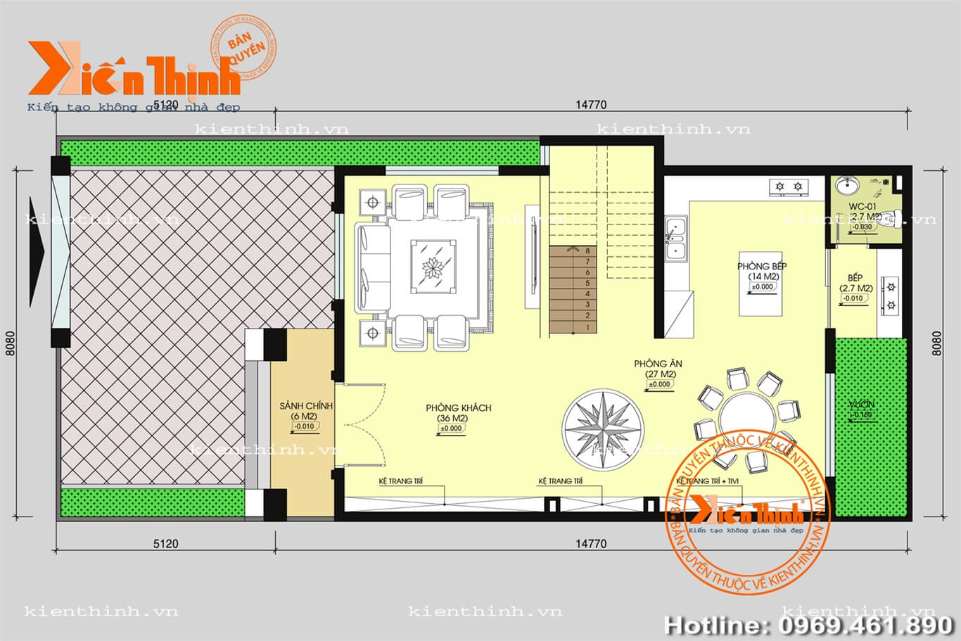 Thiết kế mẫu biệt thự nhà vườn hiện đại mái Thái 3 tầng đẹp BT1738