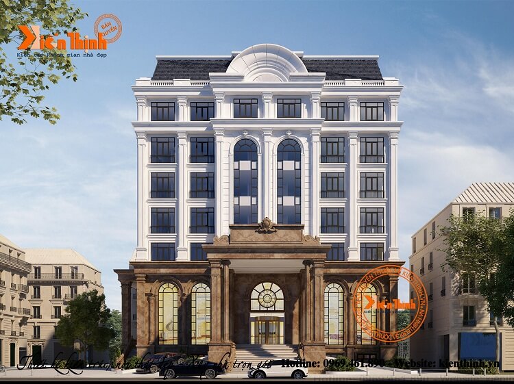 Mẫu thiết kế khách sạn 3 sao phong cách tân cổ điển đẹp và sang trọng ở Cao Bằng