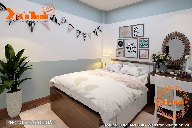 Mẫu thiết kế phòng ngủ phong cách hiện đại nhẹ nhàng tại Quảng Ninh