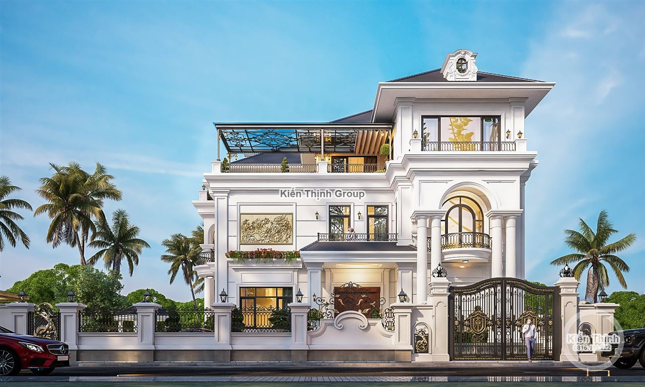 Lối thiết kế hiện đại, tạo nên tổ ấm sang trọng, quý phái cho gia chủ