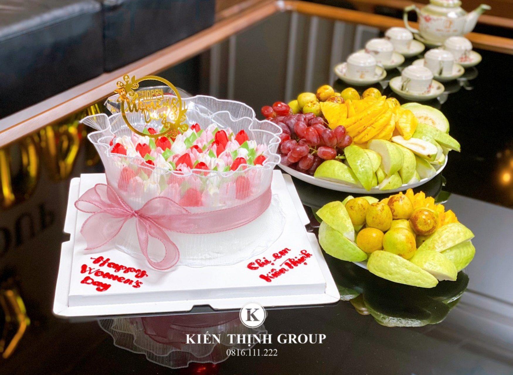 Chiếc bánh kem ngọt ngào cho ngày đặc biệt