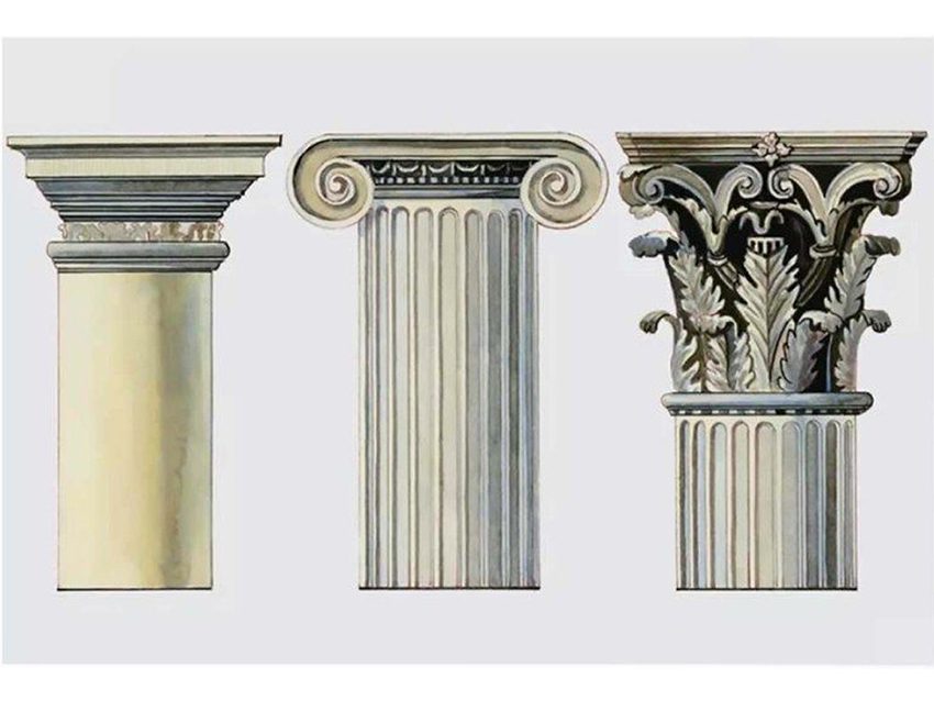 Các hệ thức cột La Mã mang đến vẻ đẹp hoài cổ cho công trình