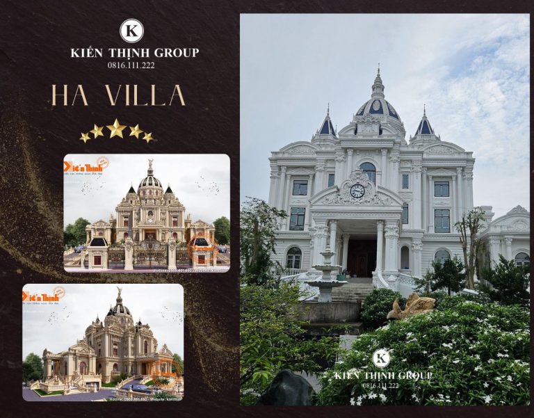 Hoàn thiện thi công biệt thự lâu đài cổ điển tại Đồng Nai – TC2322