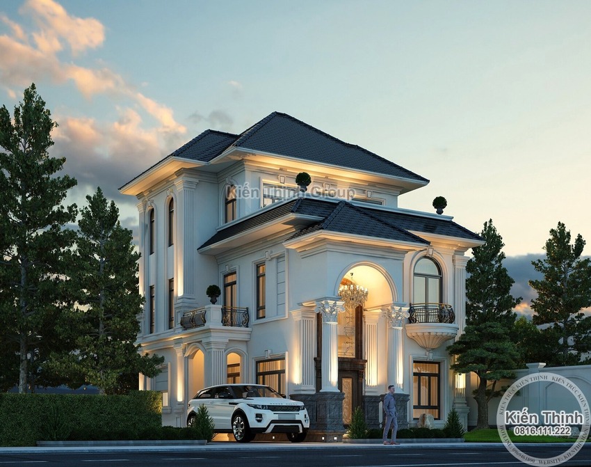 Thống nhất phong cách thiết kế cho toàn bộ biệt thự để đảm bảo sự hài hòa