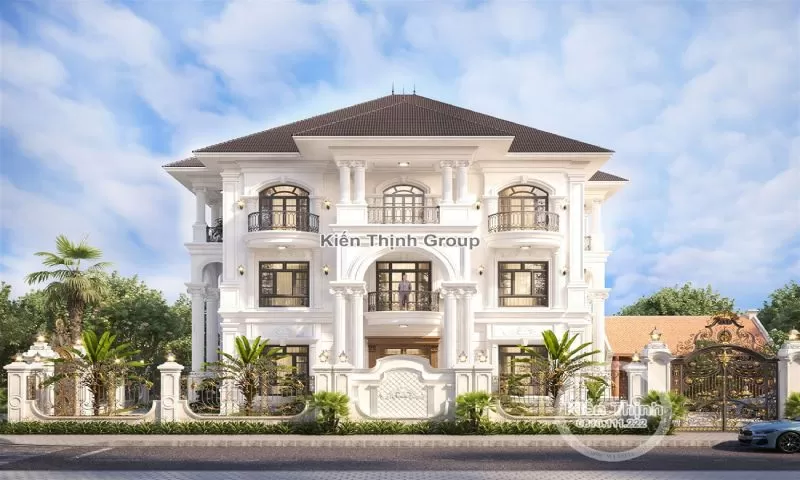 Mái Nhật thể hiện sự tối giản và tiện nghi cho căn biệt thự của gia đình