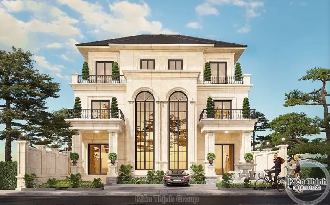 “Đơn giản nhưng không đơn điệu”, biệt thự tại Hạ Long tạo ấn tượng với vẻ đẹp quyền uy, huyền bí, tựa như nơi ở của một chính trị gia