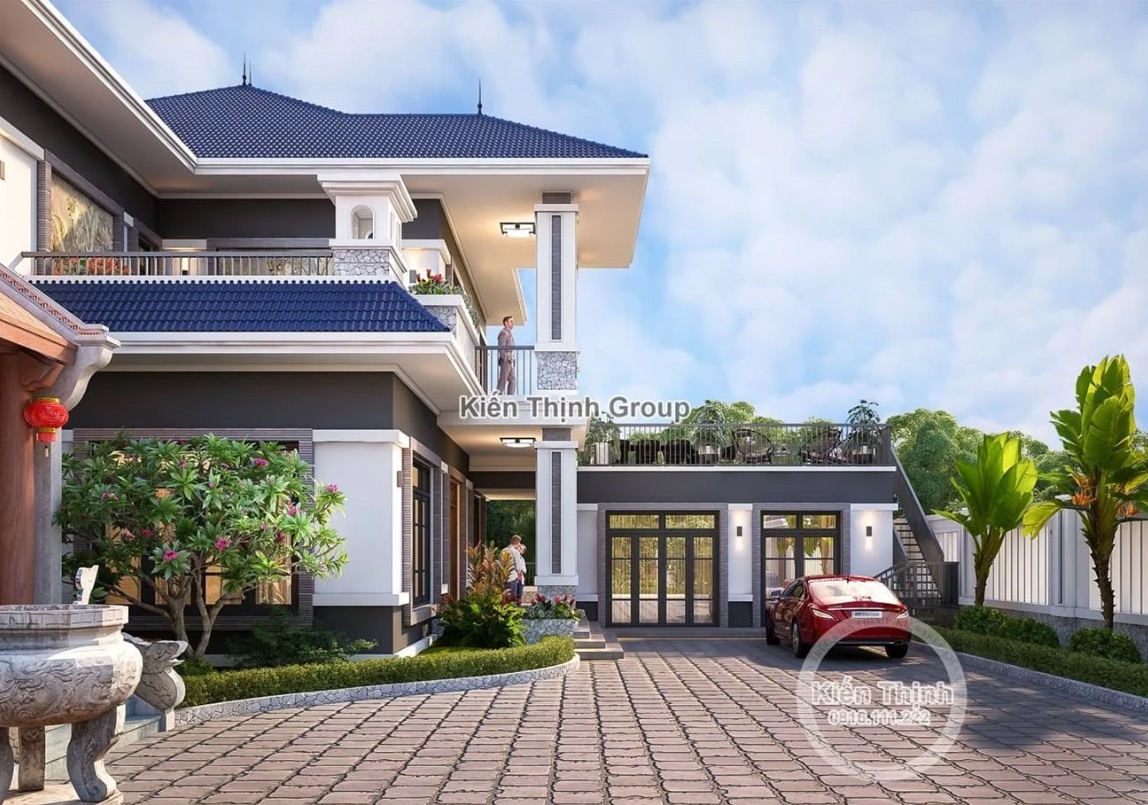 Mặt bằng công năng được bổ trí khoa học theo mong muốn xây dựng của gia chủ, đảm bảo sự riêng tư, thoải mái cho các thành viên trong gia đình