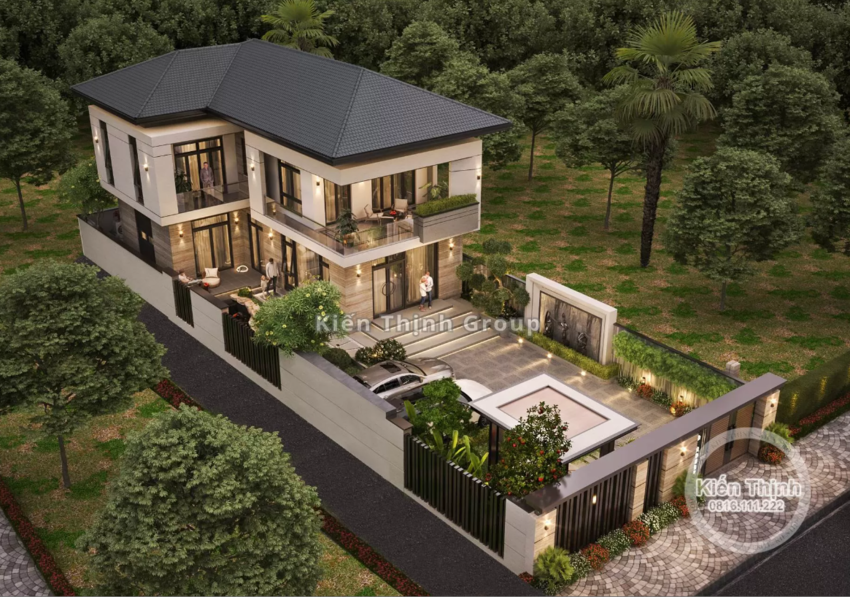 Biệt thự 2 tầng hiện đại tại Hải Phòng