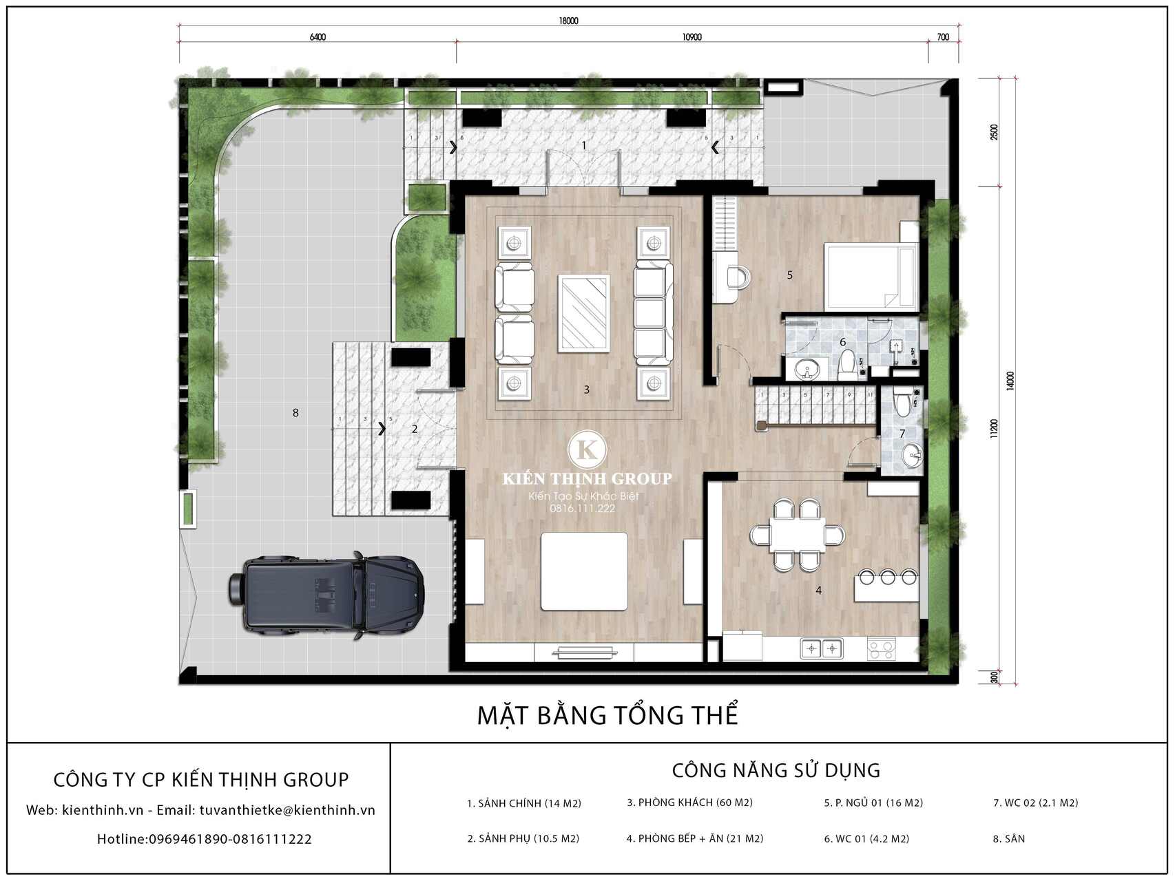 Mặt bằng tổng thể