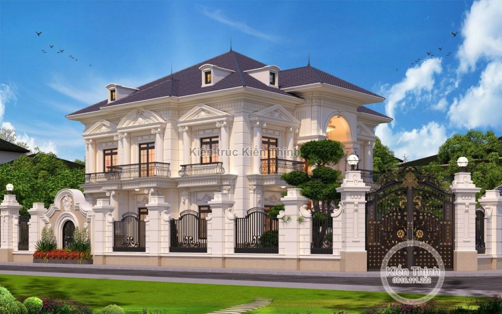 Ngôi nhà đẹp cần có sự phối hợp hài hòa giữa các mảng chính và mảng phụ