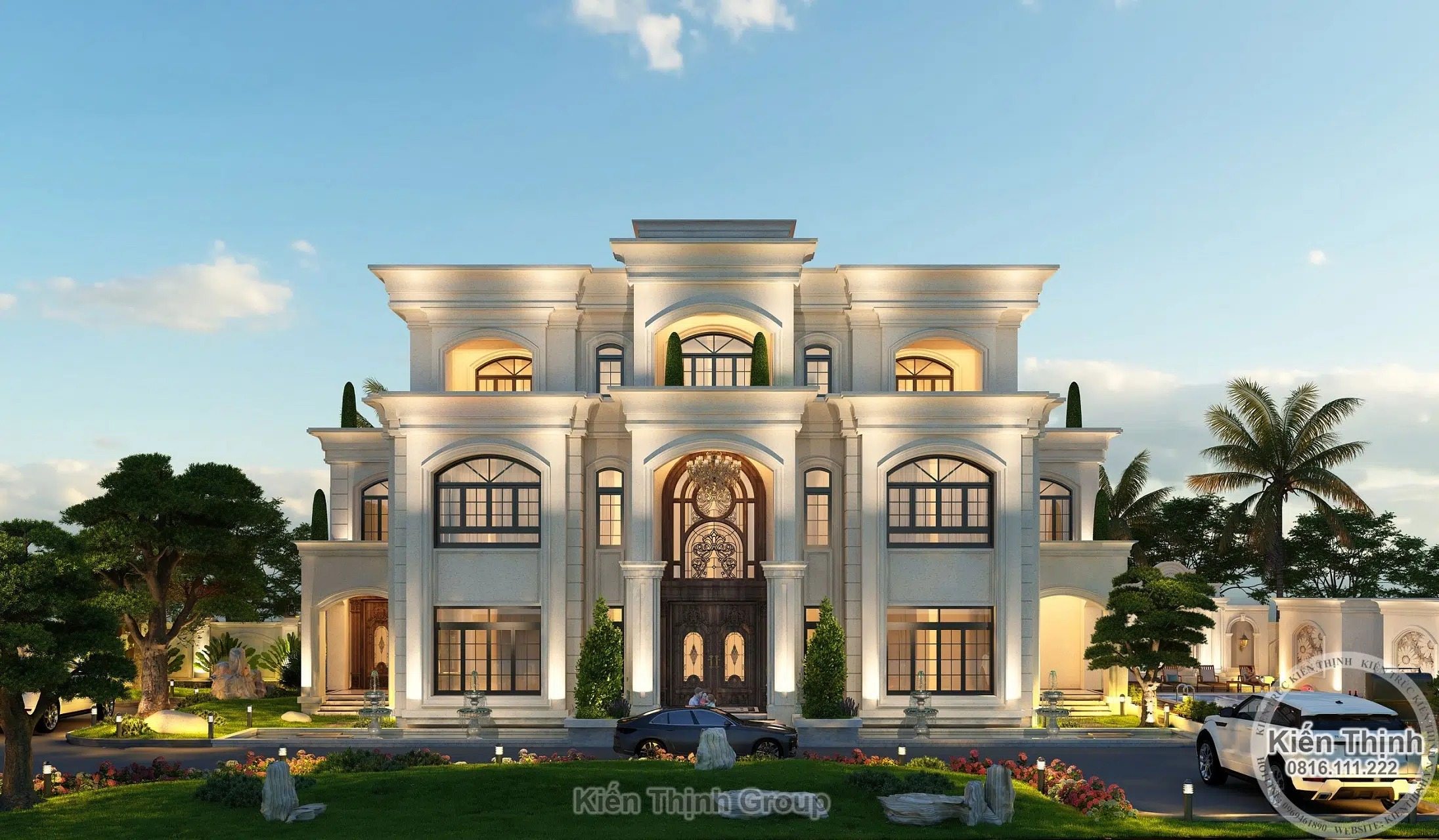 Thiết kế biệt thự có gara tại Vũng Tàu