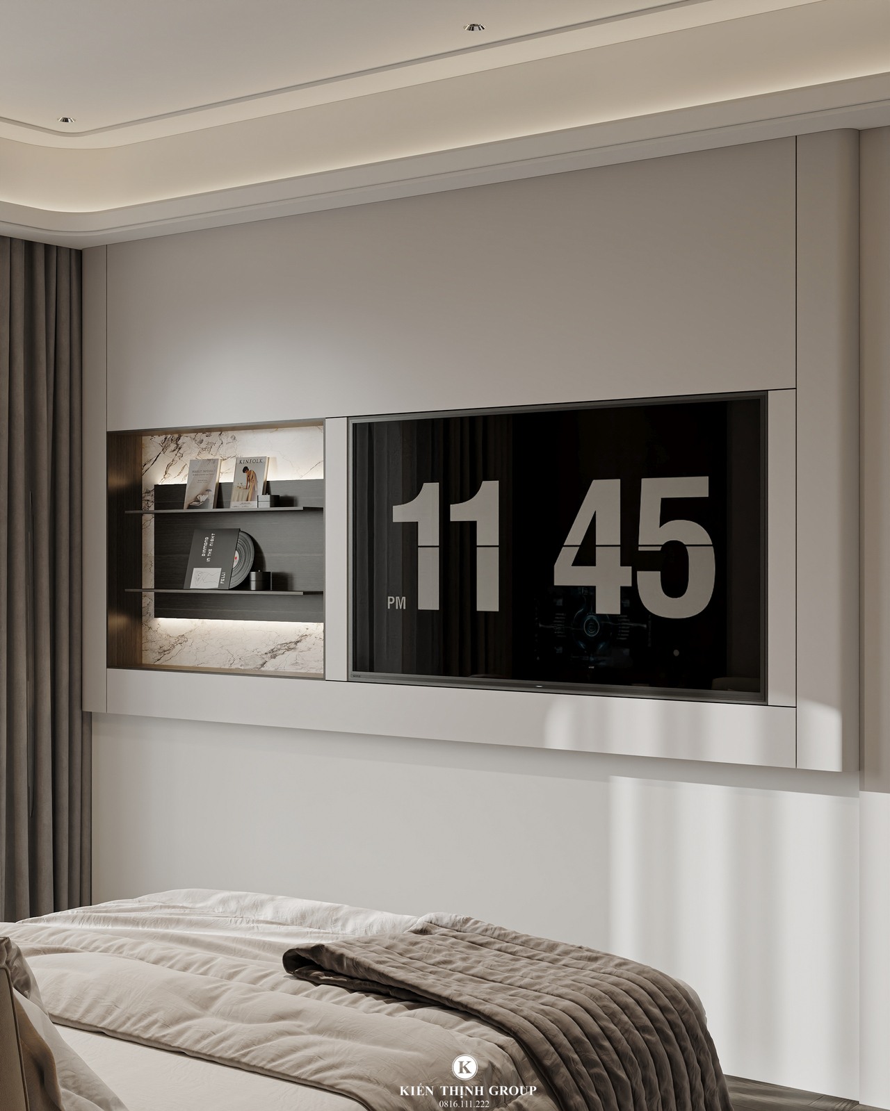 Phối cảnh 3D phòng ngủ 02