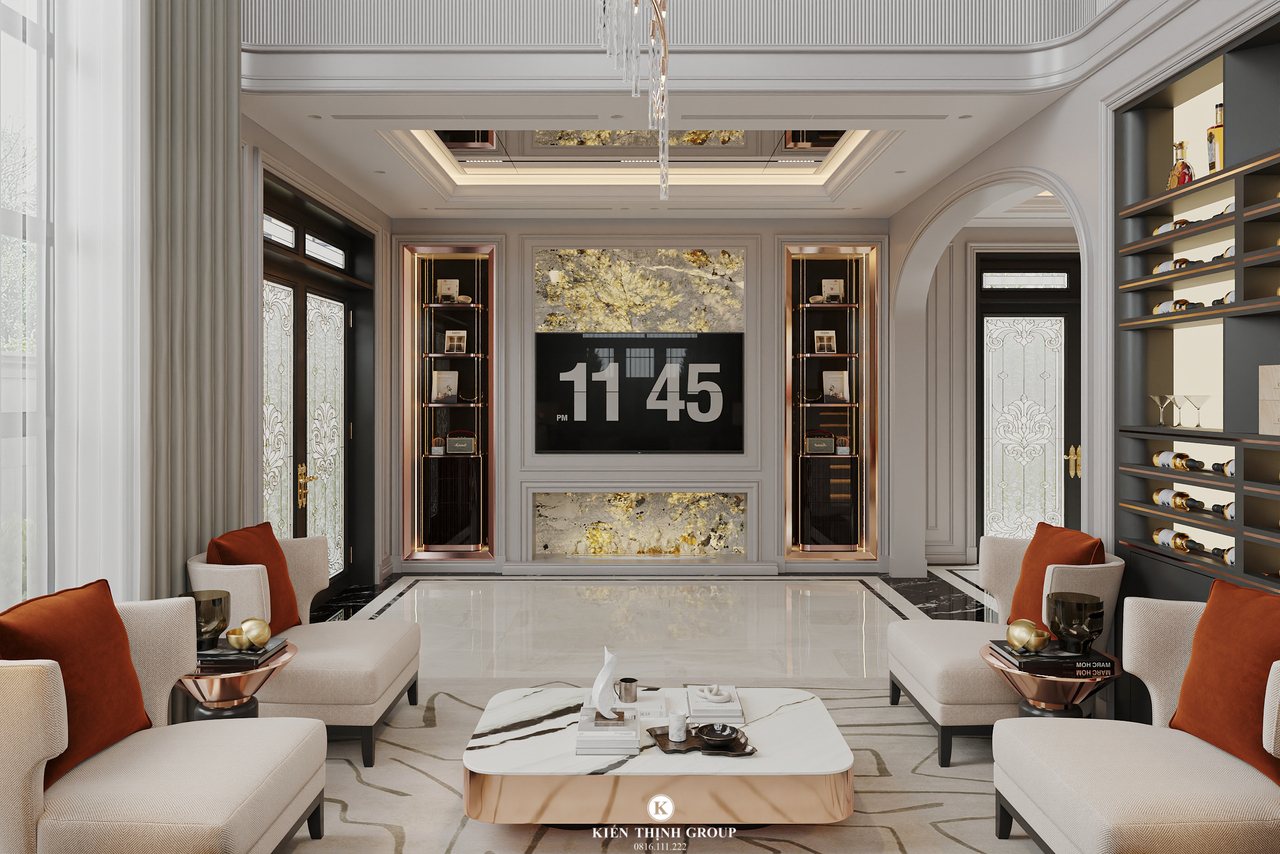 Thiết kế nội thất villa hiện đại tại Hà Nội - NT2506