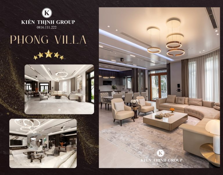 Hoàn thiện nội thất sang trọng biệt thự 3 tầng tại Quảng Bình - TC2516