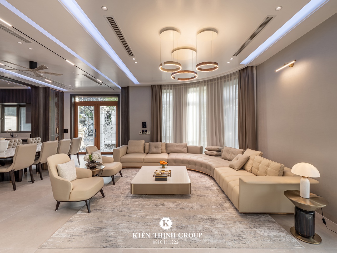 Hình ảnh thực tế nội thất phòng khách