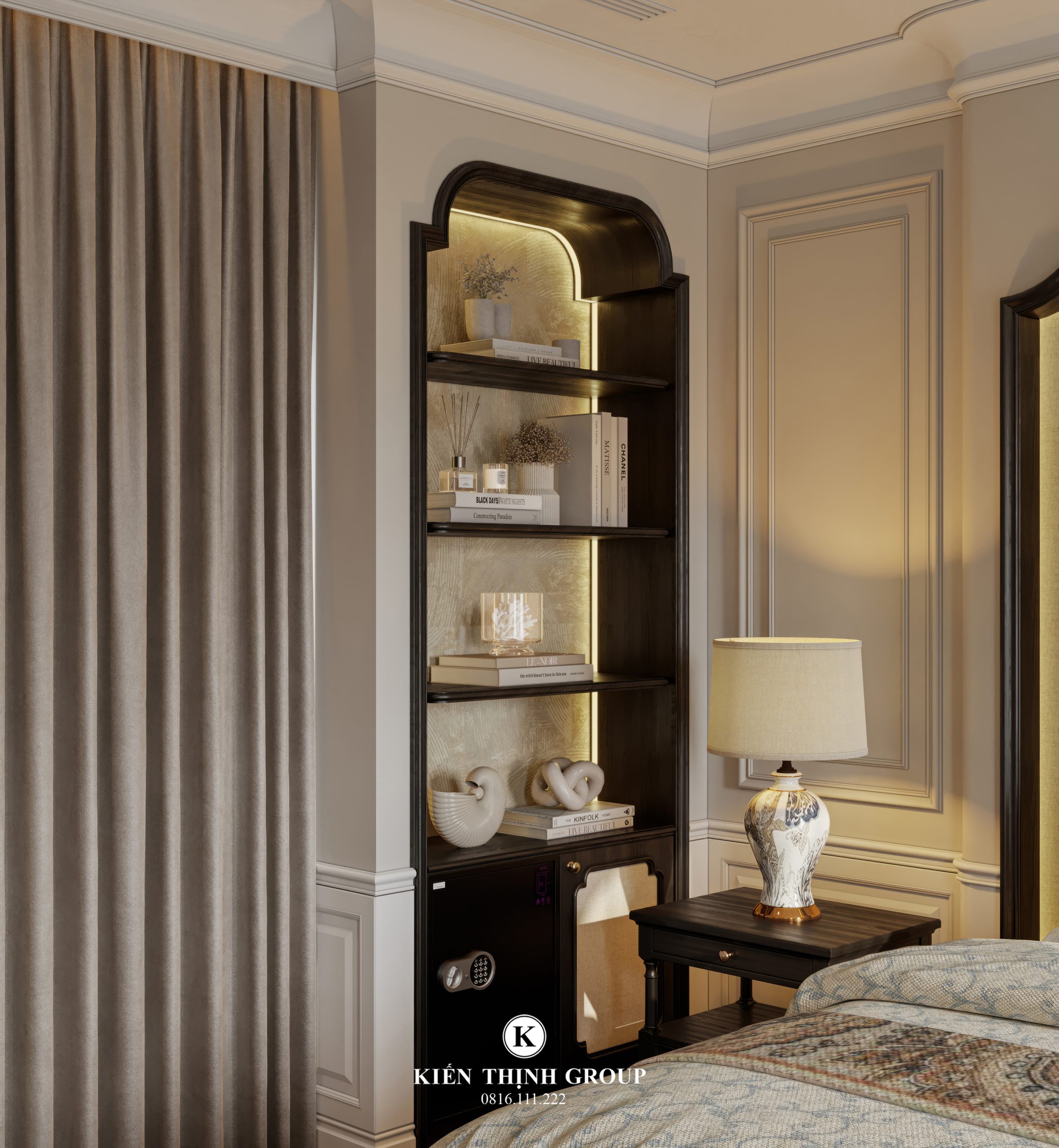 Vật liệu decor được lựa chọn kỹ càng và tinh tế