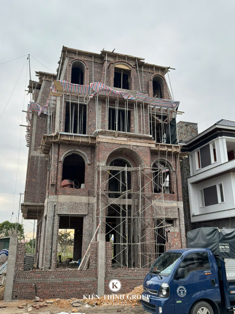 Tiến độ thi công công trình tại Quảng Ninh